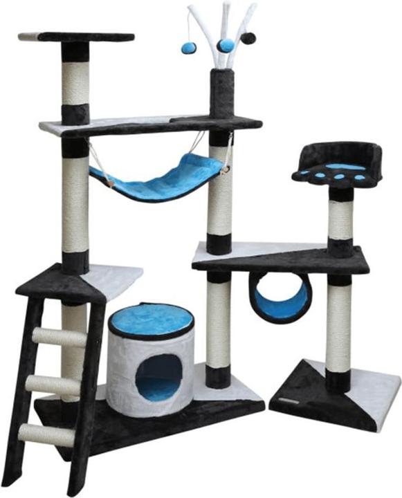 Image du produit Kerbl CREATIV, anthracite/bleu/blanc, hauteur150cm (150 cm, Anthracite, Bleu, Blanc)
