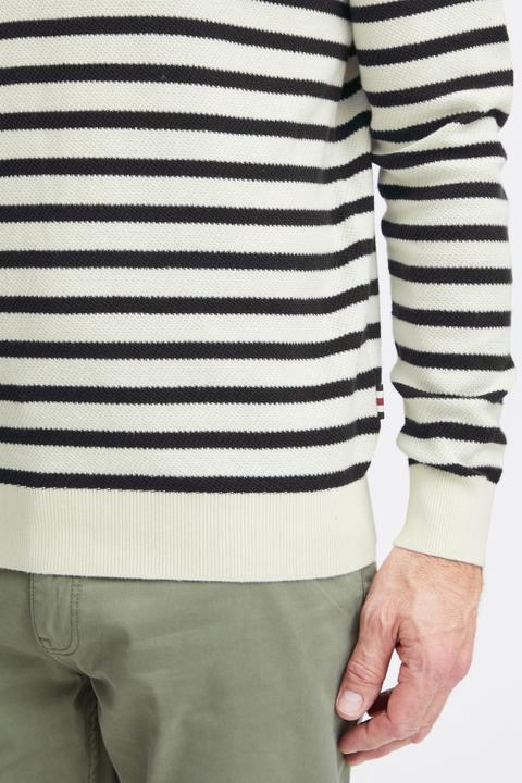 Produktbild FQ1924 FQKyle stripe crew neck knit 21900651 (L)