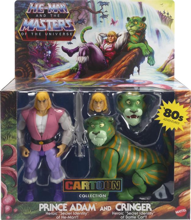 Produktbild Masters of the Universe Origins Cartoon Collection 2-Pack Prince Adam & Cringer