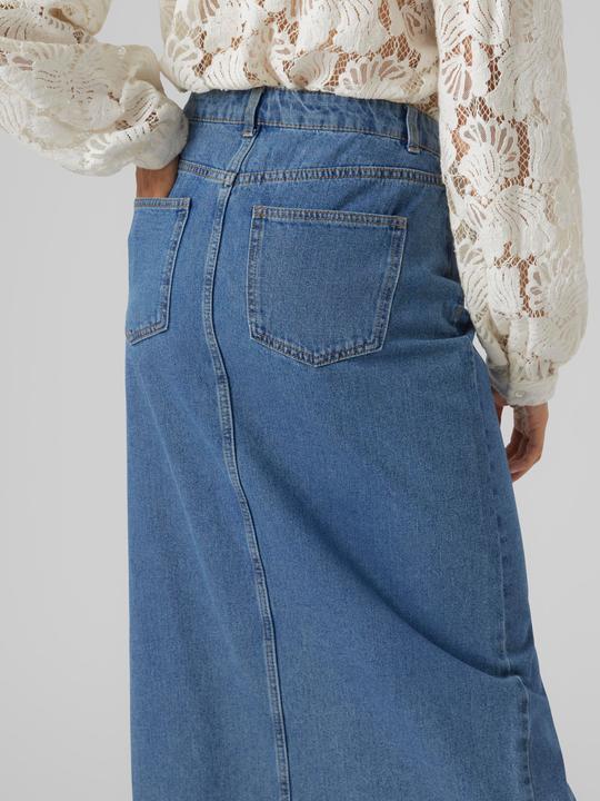 Produktbild Vero Moda Hohe Taille Langer Rock Jeansrock (XS)