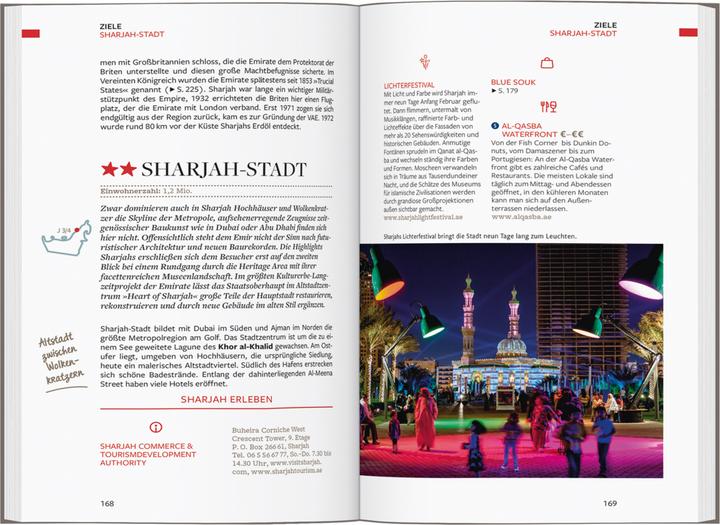 Produktbild Reiseführer Dubai, Vereinigte Arabische Emirate (Deutsch, Margit Kohl, Manfred Wöbcke, Birgit Wöbcke, 2023)