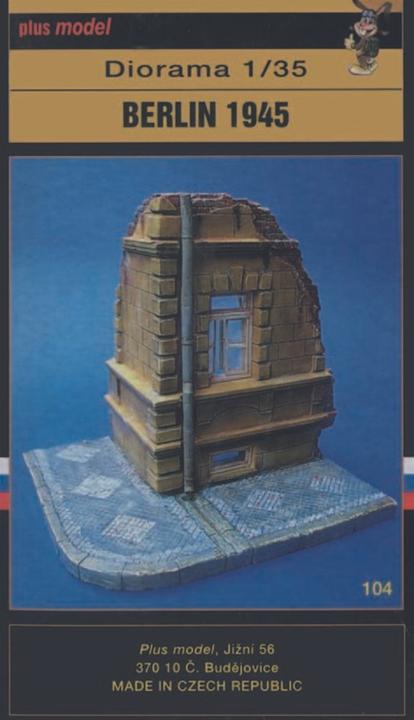 Image du produit Plus Model Diorama de Berlin 1945