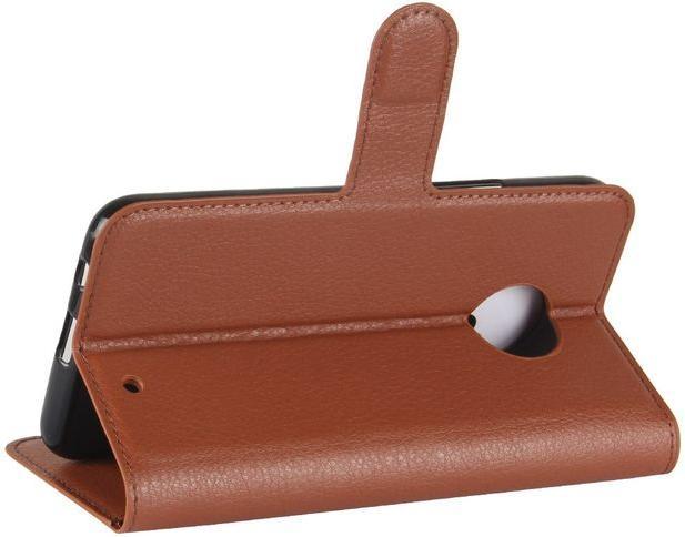 Actual product image MU Classic Classic leather case with litchite texture (Motorola Moto X4)