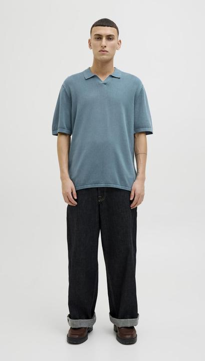 Actual product image Jack & Jones Jjeleo Knit Polo Ss Ln (S)