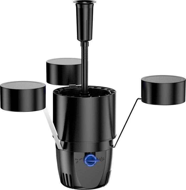 Actual product image SunSun CSP250 Schwimmskimmer 40m² Teich 2500l/h 45W Blättersammler Springbrunnen