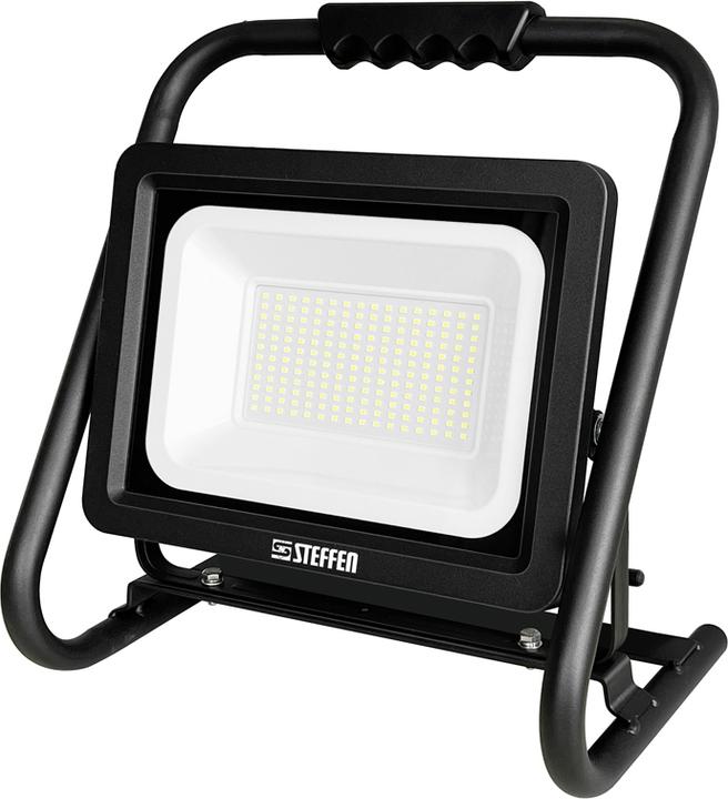 Steffen WORKLIGHT LED Strahler 100W mit Traggriff 5m Kabel (16000 lm)