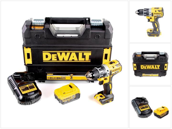 Produktbild DeWalt DCD 791 M1 Akku Bohrschrauber Brushless 18V 70Nm + 1x Akku 4,0 Ah + 1x Ladegerät in TSTAK (Akkubetrieb)