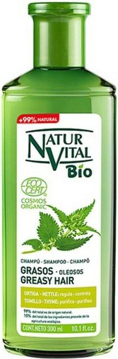 Naturaleza Y Vida CHAMPU BIO ECOCERT cabellos grasos 300 ml (300 ml, Shampoo liquido)