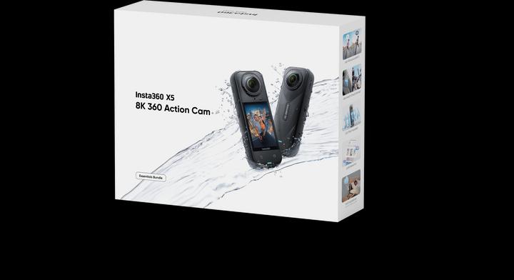 Immagine prodotto Insta360 Pacchetto X5 Essentials (30p, WiFi, Bluetooth)