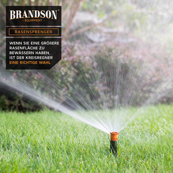 Immagine prodotto Brandson Irrigatore retrattile, irrigatore per prato, sistema di irrigazione per giardino, resistente al (Irrigatori a scomparsa)