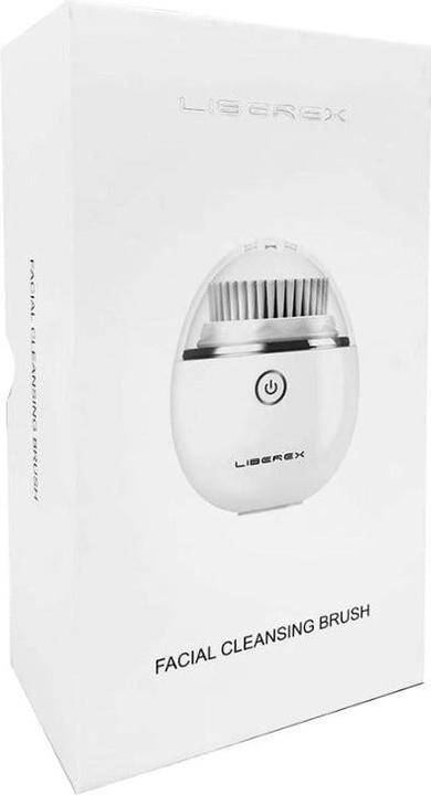 Actual product image Liberex Egg Vibrating Facial Cleansing Brush - White