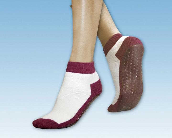 Actual product image Suprima Anti-slip socks bordeaux (39)