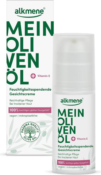 Actual product image Alkmene MEIN OLIVENÖL, Feuchtigkeitsspendende Gesichtscreme (50 ml, Face toner)