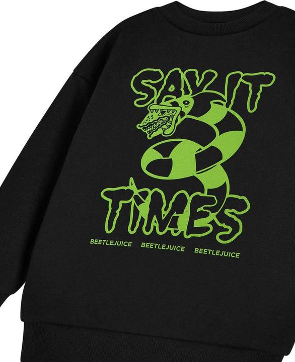 Produktbild Beetlejuice Say It Three Times Sweatshirt (146, 152)