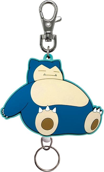 Pokémon Rubber Reel Key Holder Relaxo