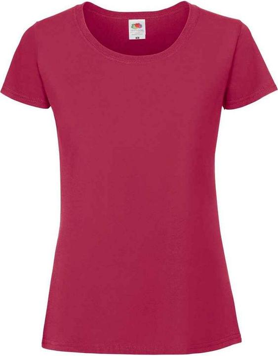 Actual product image Fruit of the Loom Womens/Ladies Iconic 195 Premium T-Shirt (34 D)