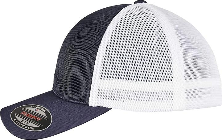 Produktbild Flexfit Zweifarbig Kappe Omnimesh Netzmaterial (XL)