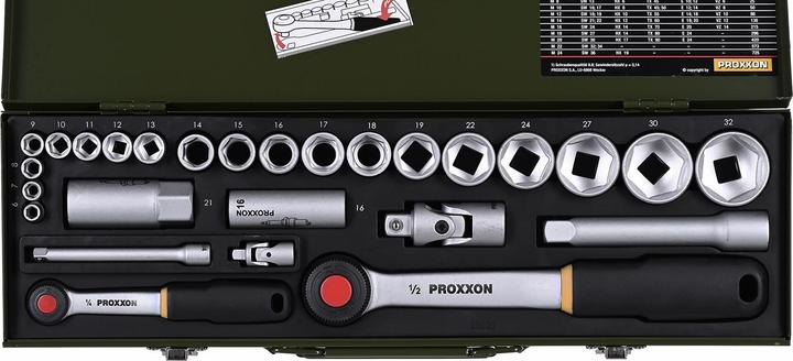 Produktbild Proxxon Steckschlüsselsatz (6.3 mm, 12.5 mm)