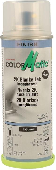 Actual product image Colormatic 2k clear lacquer glossy 200ml (High gloss, 0.20 l)