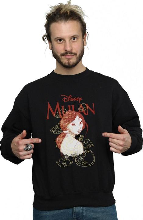 Immagine prodotto Disney Mulan Dragon Sketch Felpa Uomo (4XL)