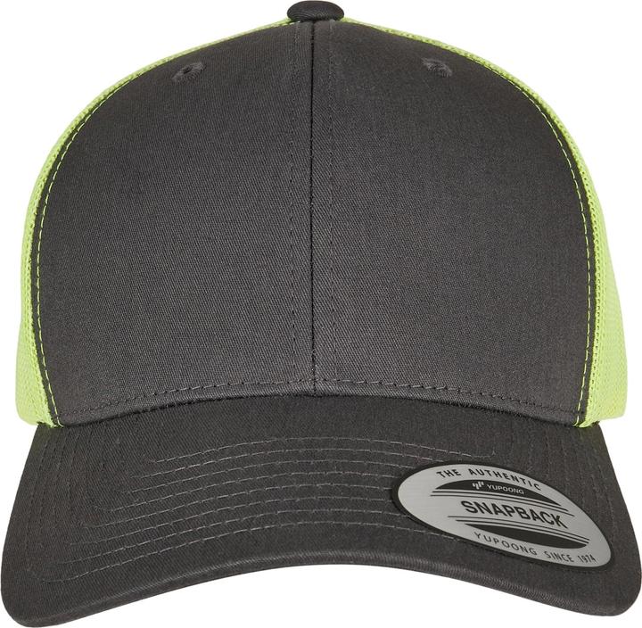 Charcoal, Neon Green