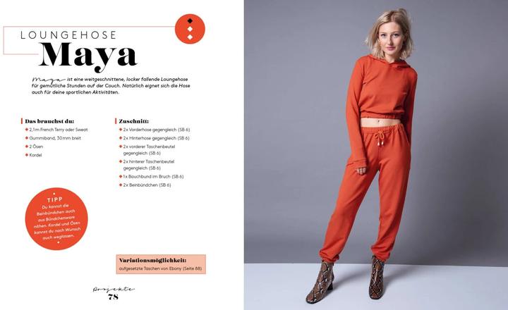 Produktbild Nähen mit French Terry und Sweat - Cosy and Casual (Deutsch, Jeanette Thümmler, 2023)