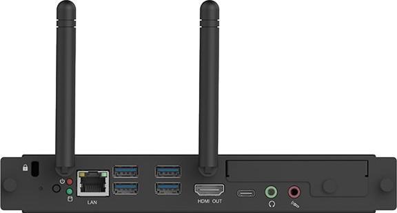 Actual product image Avocor OPS PC i7 Gen11 16GB RAM/256GB/Windows 11 Pro (Intel Core i7-1165G7, 16 GB, 256 GB, Intel Iris Graphics)