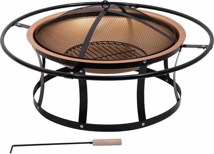 Actual product image Cattara Fireplace ETNA with cover