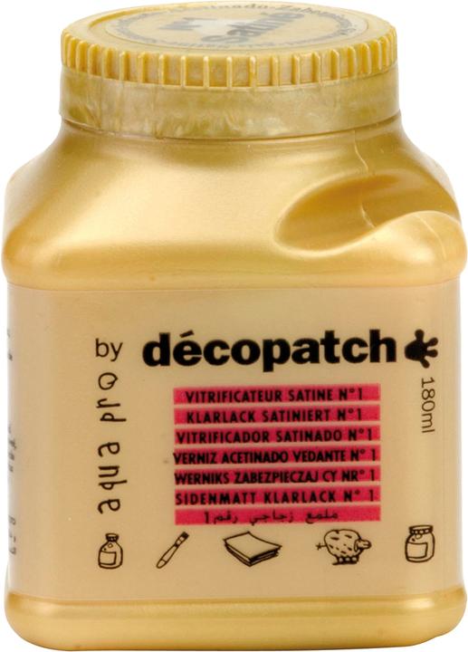 Image du produit Décopatch Vernis transparent ultra mat 180ml (205 g, 180 ml)