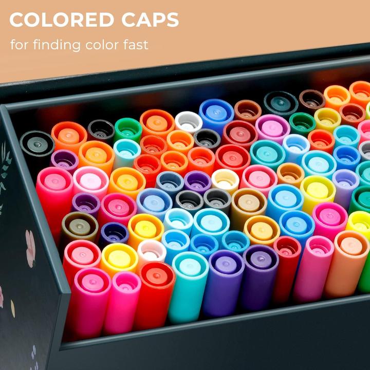 Image du produit Ohuhu Série Maui Crayons à pinceau (Multicolore, 100 x)