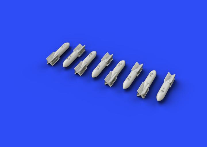 Actual product image Eduard SC 50 German WWII bombs