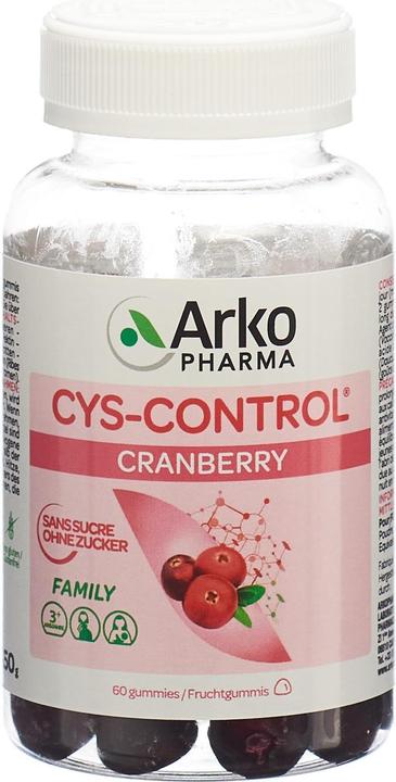 Produktbild Arkopharma Cys-control Gummies (60 Stück, Gummies, 190 g)