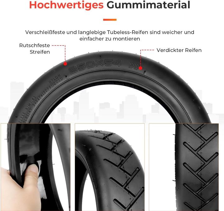 Produktbild ‎Luck4U Selbstreparierende Tubeless Reifen