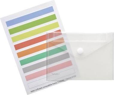 Actual product image Foldersys Index folder For paper format: DIN A4 landscape Material: Polypropylene Colour: transparent (A4)