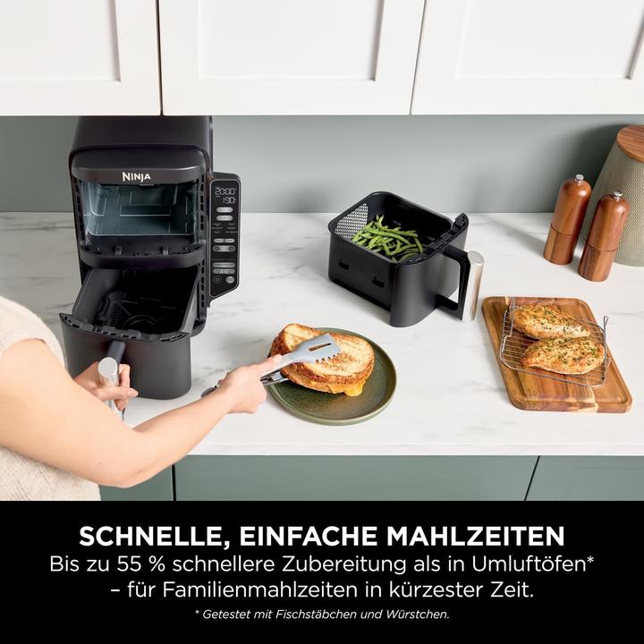 Productafbeelding Ninja Heteluchtfriteuse met dubbele stapel, 7,6 liter