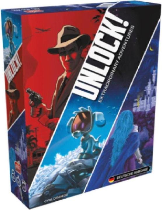 Produktbild Asmodée Unlock. Extraordinary Adventures (Deutsch)
