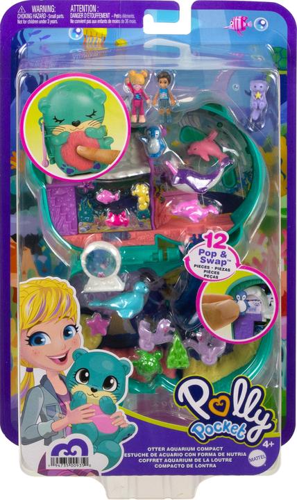 Produktbild Polly Pocket Big Pocket World - Fischotter-Aquarium