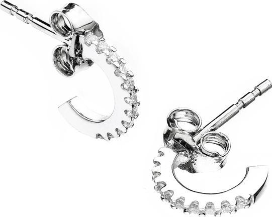 Chiara Ferragni Pave Ohrringe (Silber 925)