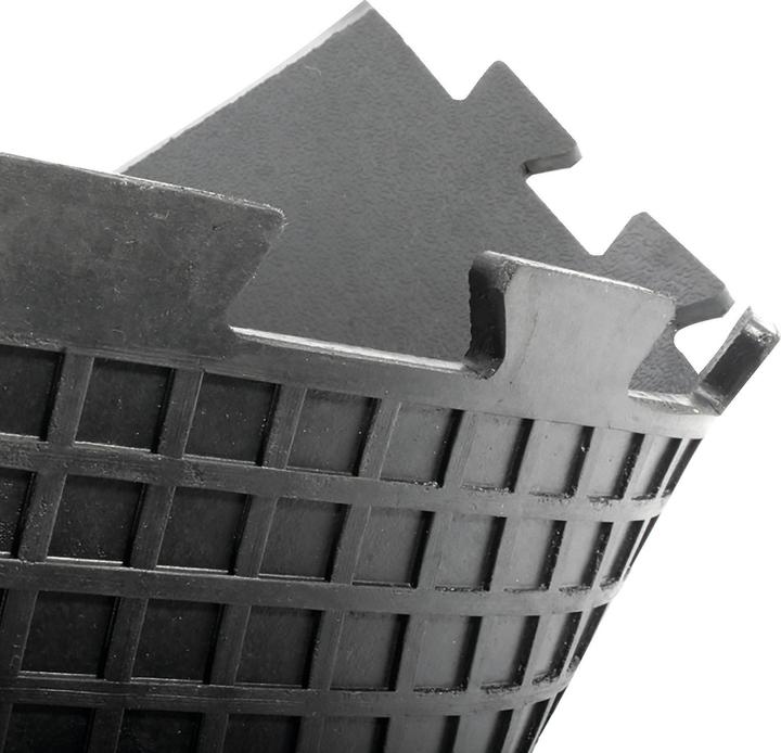 Produktbild kaiserkraft Bodenbelag, Gummi (63 x 63 cm)