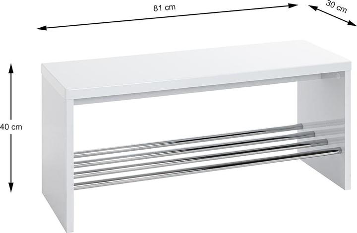 Produktbild HAKU Möbel Kade (81 x 30 x 40 cm)
