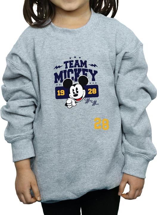 Produktbild Disney Mickey Mouse Team Mickey Sweatshirt Mädchen (140, 146)
