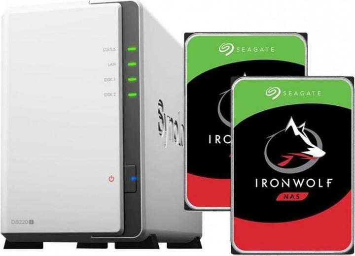 Synology DS220j (2 x 1 TB, Seagate Ironwolf)
