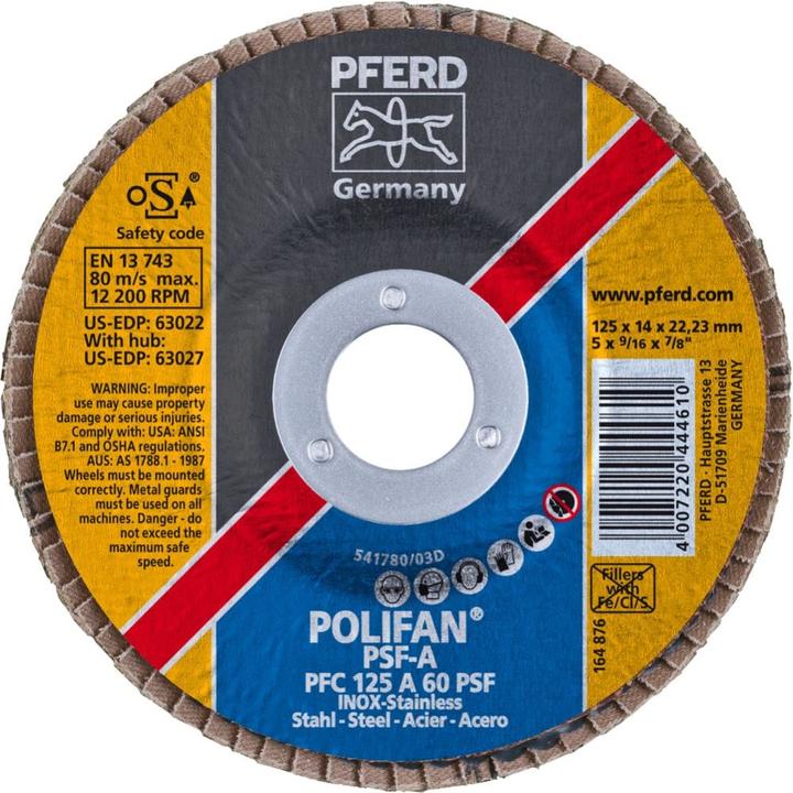 Actual product image Pferd Polifan A-Plus flap discs (60)