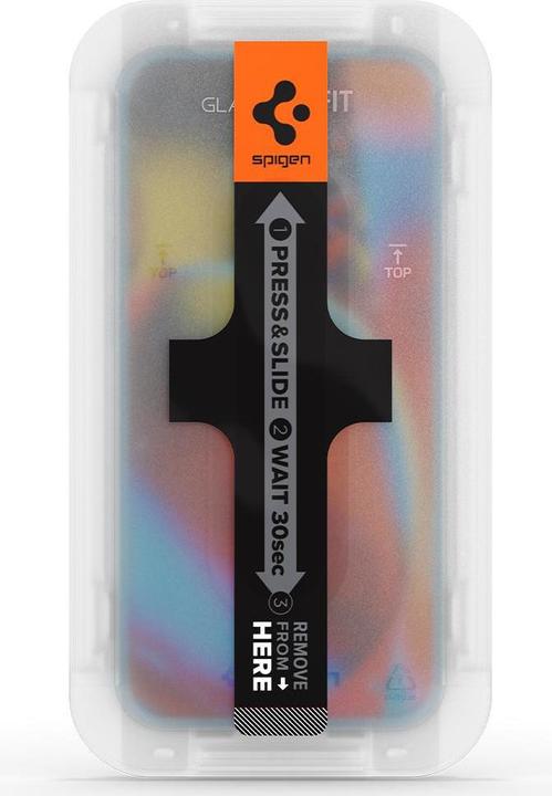 Produktbild Spigen Glas.tR EZ Fit (2 Stück, Apple iPhone 14, Apple iPhone 13, Apple iPhone 13 Pro)