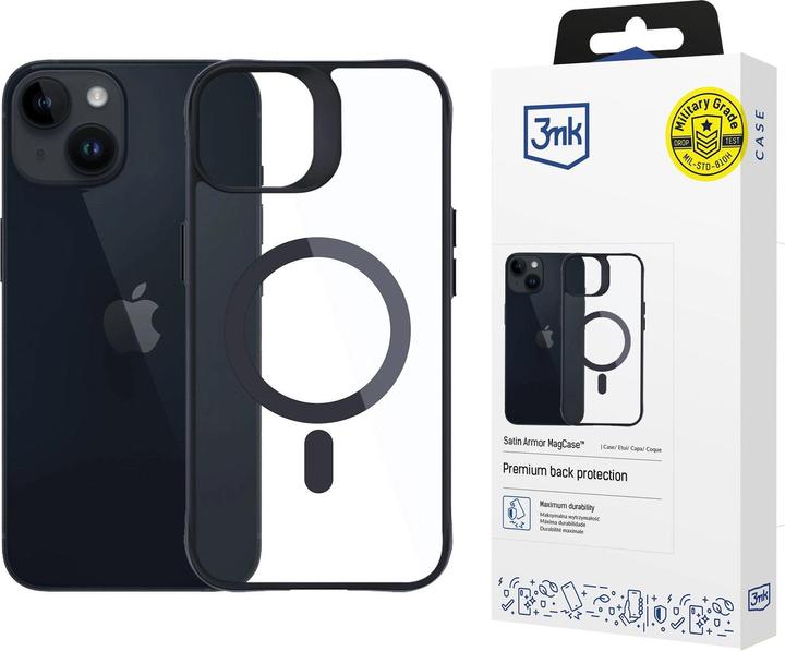Immagine prodotto 3MK Satin Armor MagCase iPhone 13/14 6.1" (Apple iPhone 13, Apple iPhone 14)