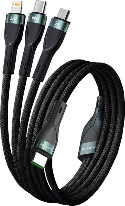 Actual product image 4smarts 3in1 (1.50 m, USB 2.0)