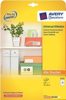 Produktbild Avery Etiketten, Home Office, Kleinpackung