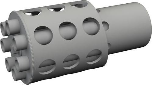 Produktbild Eduard A-10C rotary gun flash suppressor PRINT