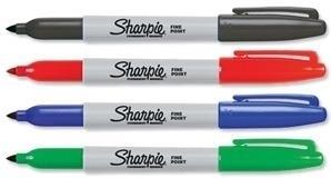 Produktbild Sharpie Permanent-Marker (Mehrfarbig, 0.90 mm, 4 x)