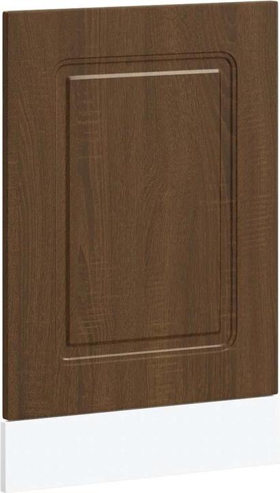Produktbild VidaXL Geschirrspülerblende Kalmar Braun Eichen-Optik 45x1,5x67 cm